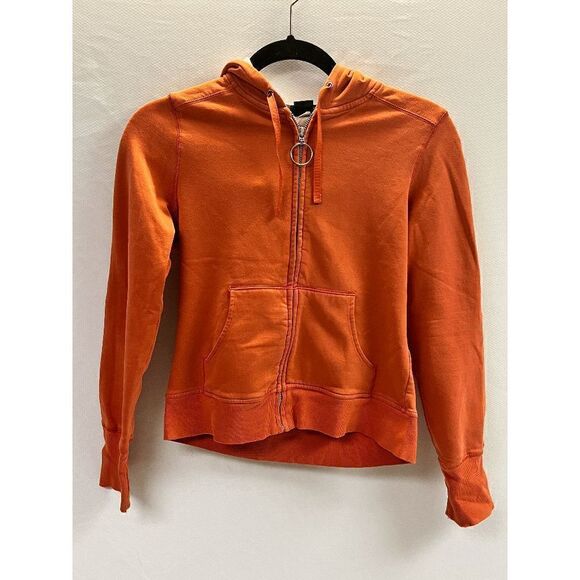 Gap Womens Full zip up Hooded Stretch Casual Sweatshirt Jacket Size Extra Small - Picture 1 of 5